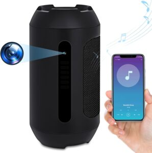 Speaker Camera – Hidden Spy Bluetooth Cam